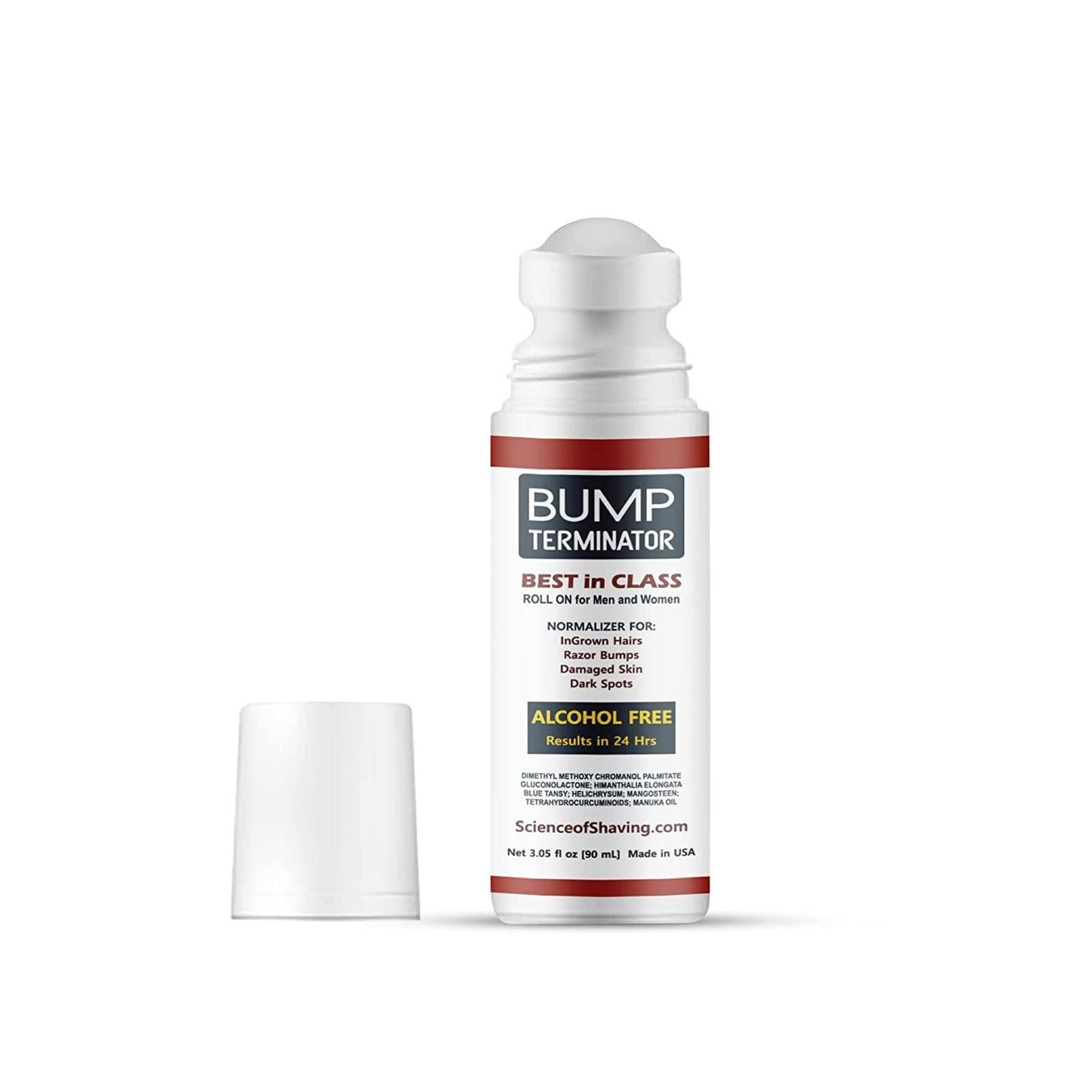 BREEJ Bump Terminator, ALCOHOL FREE, Anti Razor Bumps, Ingrown Hair, Razor Burn, Skin Treatment for Face, Neck, Bikini area, Legs-After Shave & Back Beauty and Personal Care BREEJ