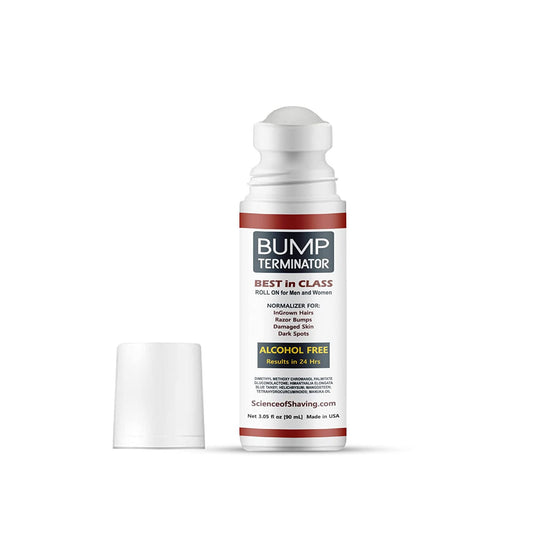 BREEJ Bump Terminator, ALCOHOL FREE, Anti Razor Bumps, Ingrown Hair, Razor Burn, Skin Treatment for Face, Neck, Bikini area, Legs-After Shave & Back Beauty and Personal Care BREEJ