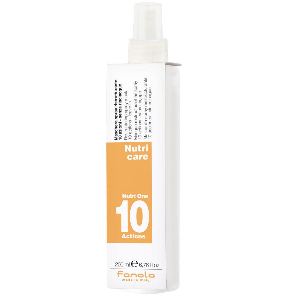 Fanola No Yellow Shampoo 350 ml & Fanola Nutri One 10 Actions Spray 200 ml Beauty & Personal Care Fanola