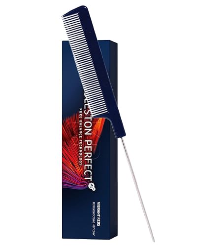 Koleston Perfect ME+ 6/41 Dark Blonde/Red Ash Hair Color | Permanent Creme Hair Dye 2oz and M Hair Designs Tail Comb (Bundle) Beauty & Personal Care M Hair Designs