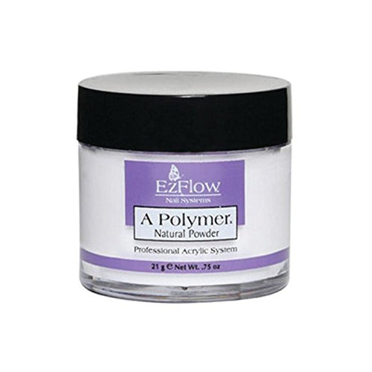 EZ Flow A Polymer Natural False Nails, 0.75 Ounce