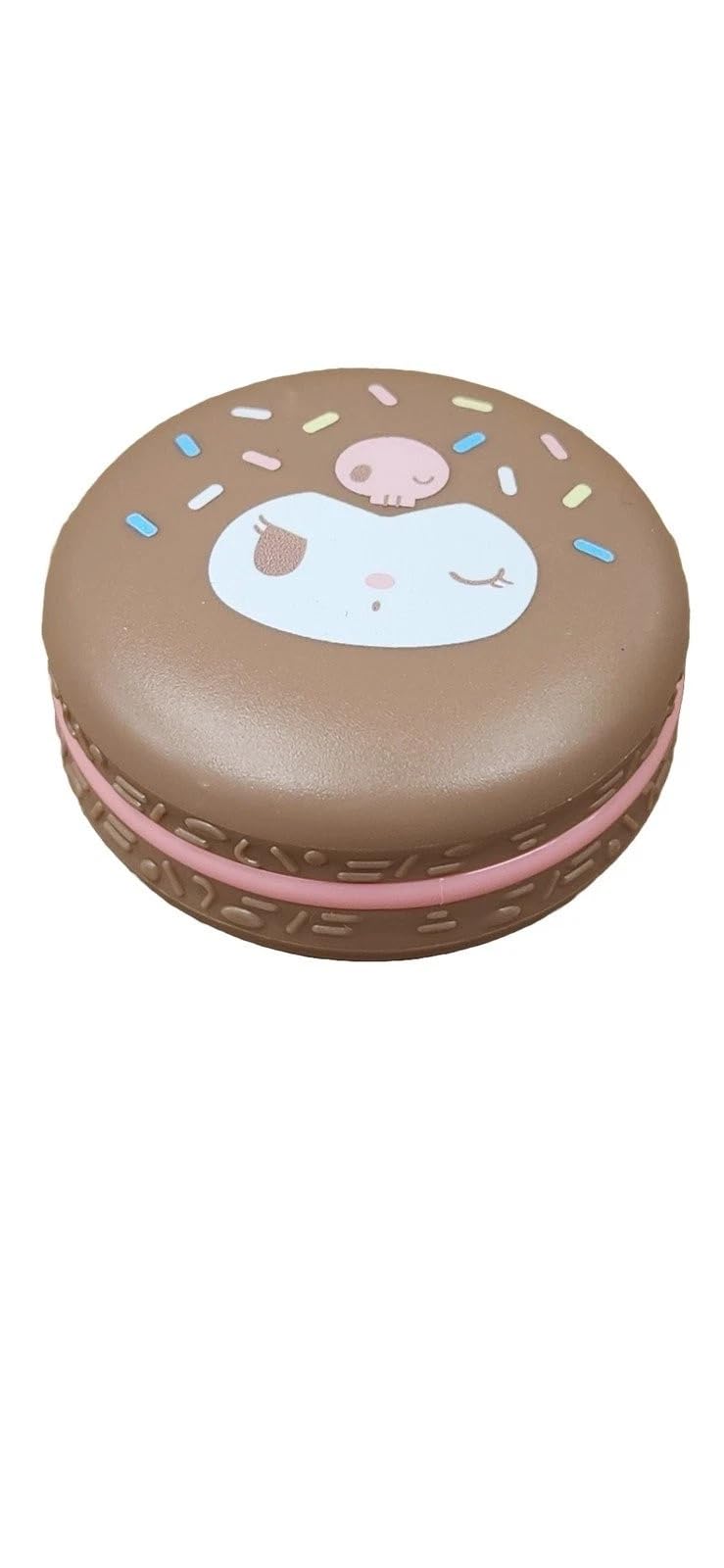 The Creme Hello Kitty & Friends Macaron Lip Balm KUROMI Beauty and Personal Care Hello Kitty
