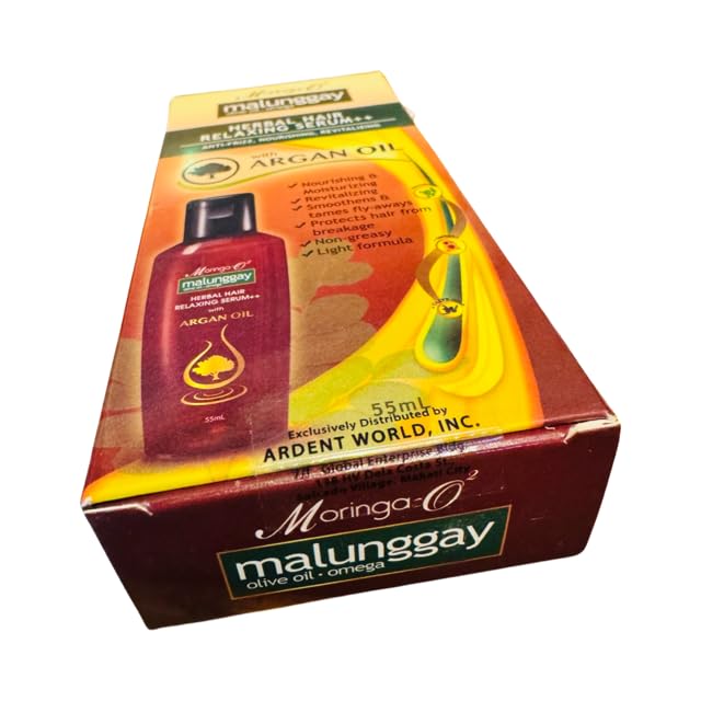 Moringa-O2 Malunggay Herbal Hair Serum with Argan Oil, 55 mL Beauty & Personal Care Moringa-O2
