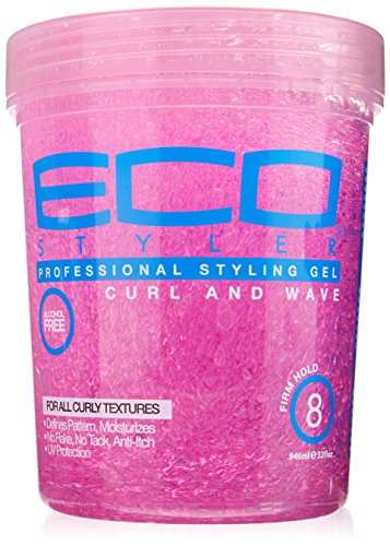 Ecoco Eco Style Hair Gel - Curl And Wave - Anti-Itch, Alcohol-Free Formula - Perfect Hold For Angled Or Tapered Sides - Ideal For Wavy Hair - No Beauty & Personal Care Eco Style