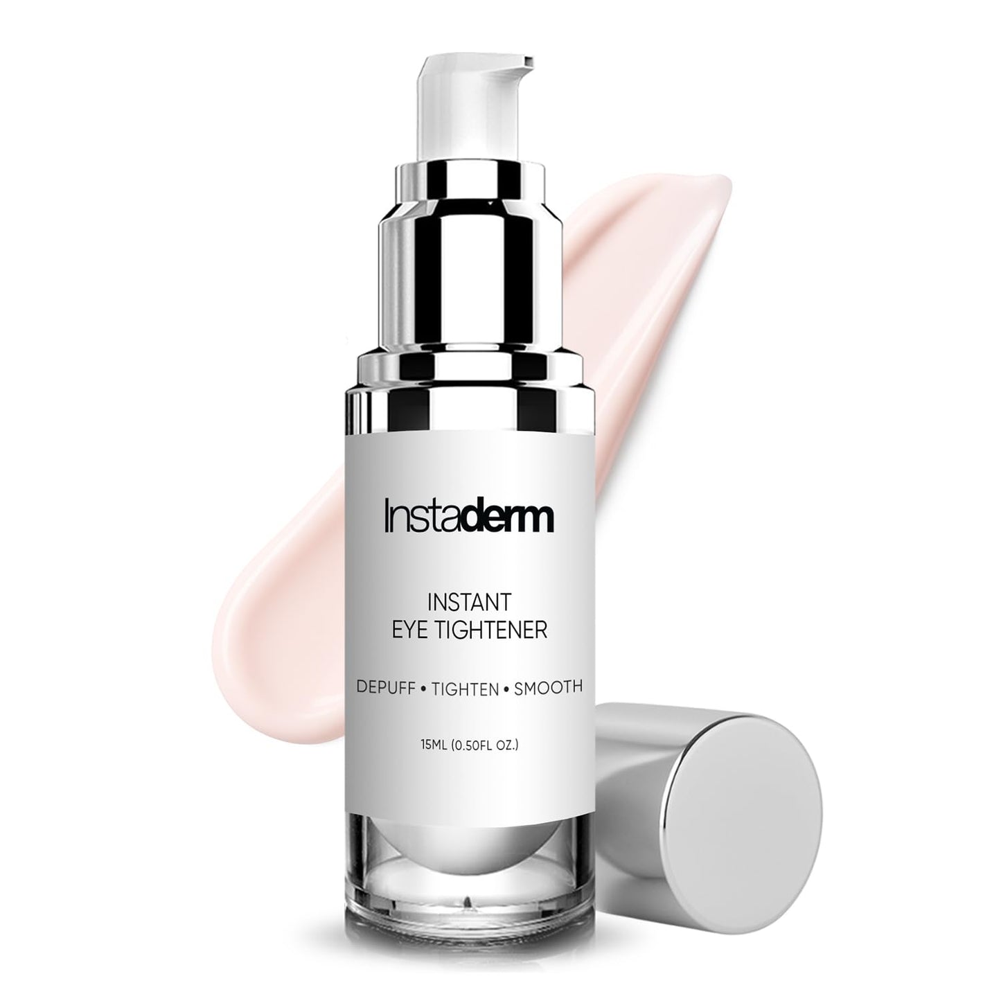 Instant Eye Tightener - Removes Under Eye Bags & Puffiness. Eliminate Dark Circles & Wrinkles. Naturally Ageless Hydrating Cream. Disappears Before Beauty & Personal Care Instaderm