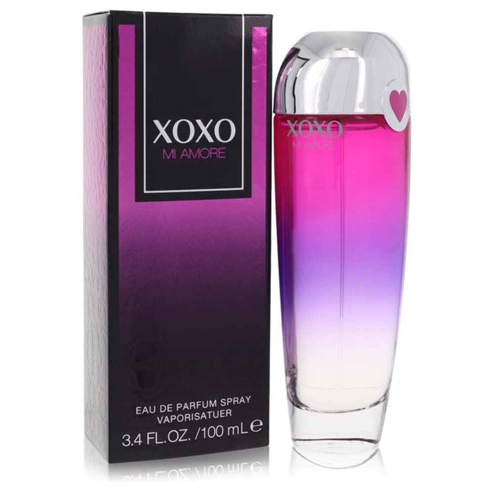 XOXO Mi Amore by Victory International Eau De Parfum Spray 3.4 oz, 0.75 pounds, 1 Count Beauty & Personal Care XOXO