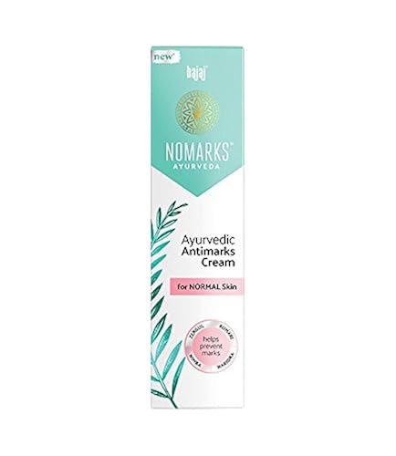 Bajaj Nomarks Ayurvedic Antimarks Cream For Oily skin - 25g (Pack of 4) Beauty & Personal Care Bajaj NoMarks