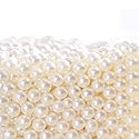 Makeup Beads for Brushes, Art Faux Pearls, HBlife 1100-Piece Round Pearl Beads to Hold Makeup Brush, Lipstick, Mascara, Eyeliner, 8mm (Beige) Beauty & Personal Care HBlife