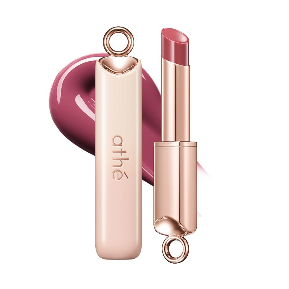 athé Glowy Lip Balm - Ceramide + Snow Mushroom - Dry Sensitive Lips Beauty and Personal Care athé