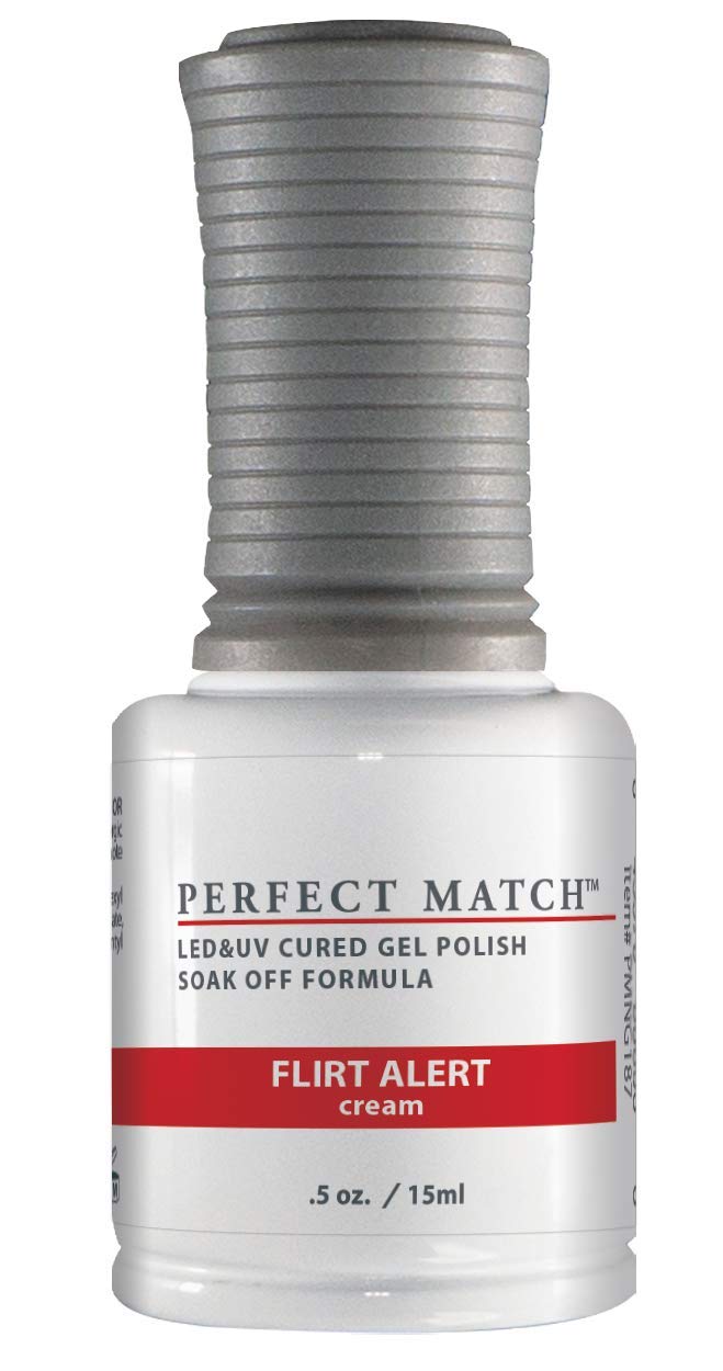 LeChat Perfect Match Gel Polish, Flirt Alert, 0.5 Ounce (PMS187)