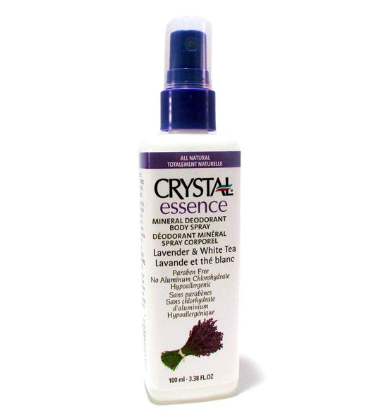 Crystal Essence Deodorant Spray, Lavender & White Tea, 4 oz Beauty and Personal Care Crystal Essence