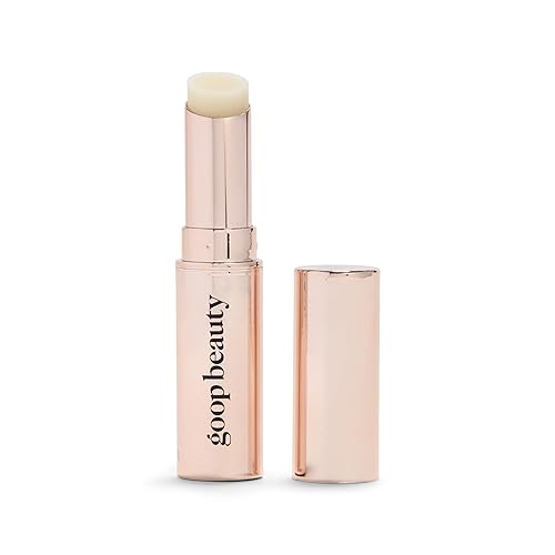 goop Beauty Clean Lip Balm | Dry Lips Treatment | Coconut Oil, Pomegranate Extract, & Shea Butter | Petroleum Free | 0.16 oz Beauty & Personal Care goop