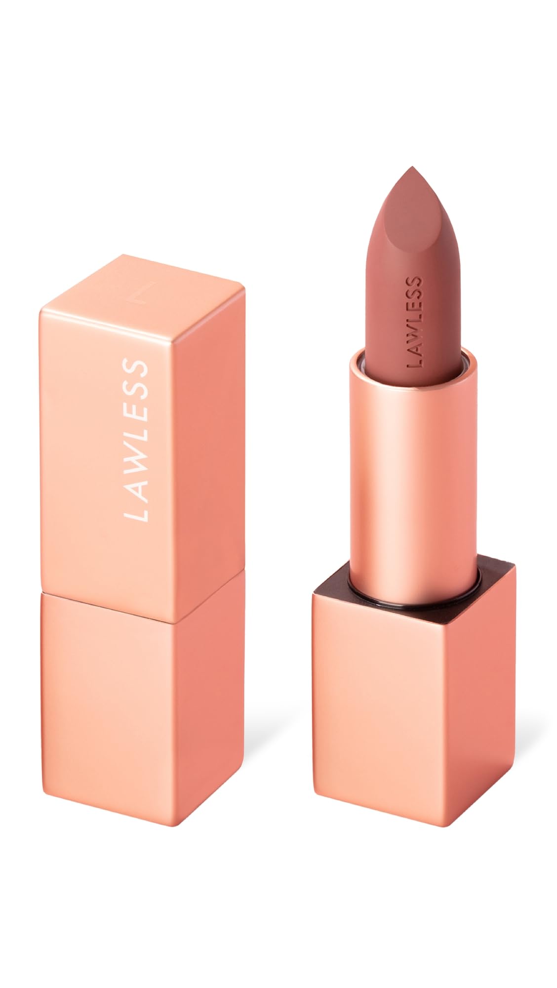 Lawless Women's Forget the Filler Lip-Plumping Line-Smoothing Satin Cream Lipstick, Morocco, 0.1 Ounce Beauty & Personal Care Lawless