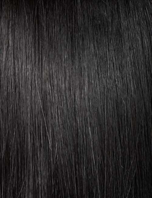 Outre Purple Pack Brazilian Premium Human Hair Blend Feather Crochet Braid - Dominican 18" (JET BLACK 1)