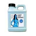 Metallic Blue 8 Oz - Liquid Latex Face and Body Paint Ammonia Free, Cosplay Avatar Shimmery Blue Sparkle Peel Off Paint Beauty & Personal Care Liquid Latex Fashions