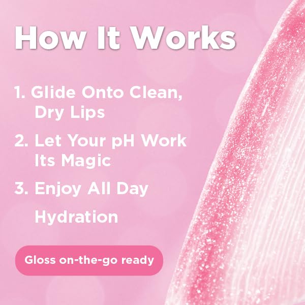 LIVAURA Shimmer Lip Gloss pH Activated, Glitter Lip Gloss for Women, Glossy, Shiny, Sparkly LipGloss, High-Shine Glittery Lipstick, Glimmer Sparkle Beauty & Personal Care LIVAURA