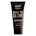 NYX PROFESSIONAL MAKEUP Born To Glow Naturally Radiant Foundation, Medium Coverage - Chestnut Beauty & Personal Care NYX PROFESSIONAL MAKEUP