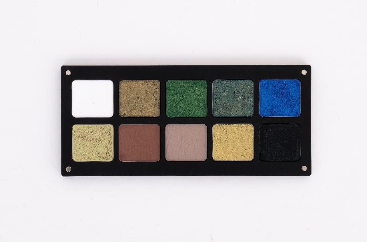 Palette Collaboration Pamela Segura - 10 Powder Colors for Professional Makeup Artists (Wicked) Beauty & Personal Care BIANCA MAKEUP