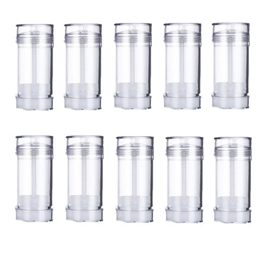 Deodorant Stick Tube 75g DIY Lipstick Tube Portable Solid Balm Empty Tube Sunscreen Balm Tube Blush Stick Deodorant Stick Bottom Jar Plastic Tube Beauty and Personal Care CTKcom