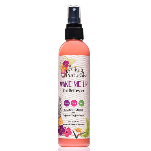 Alikay Naturals Wake Me Up Curl Refresher Natural Wheat Germ Oil, Pomegranate, Sweet Almond Oil 8 Ounce Beauty & Personal Care Alikay Naturals