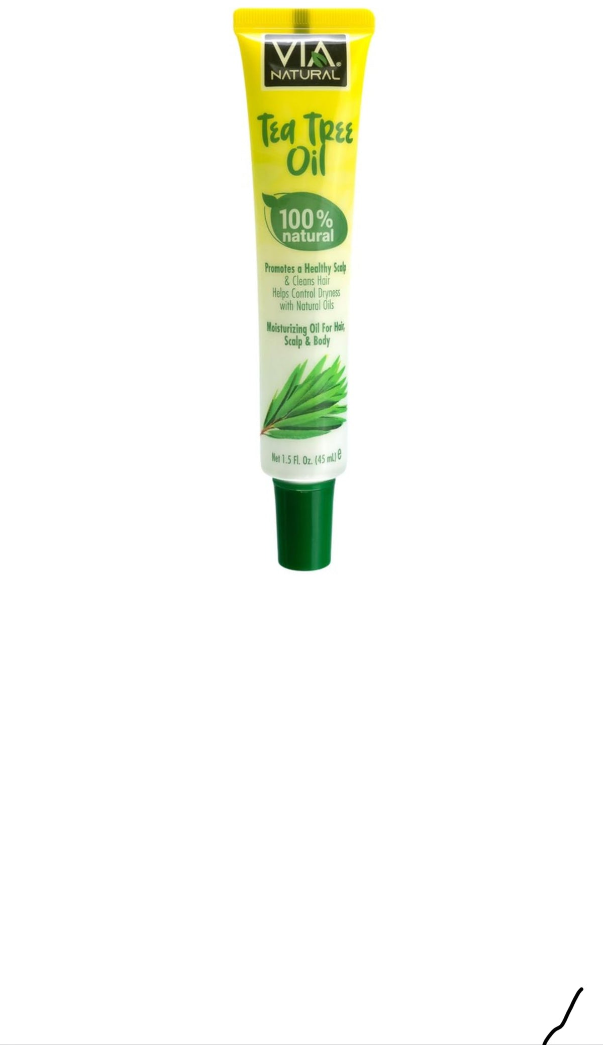 Via Natural 100% Natural Tea Tree Oil 1.5 Fl Oz (Pack of 1)