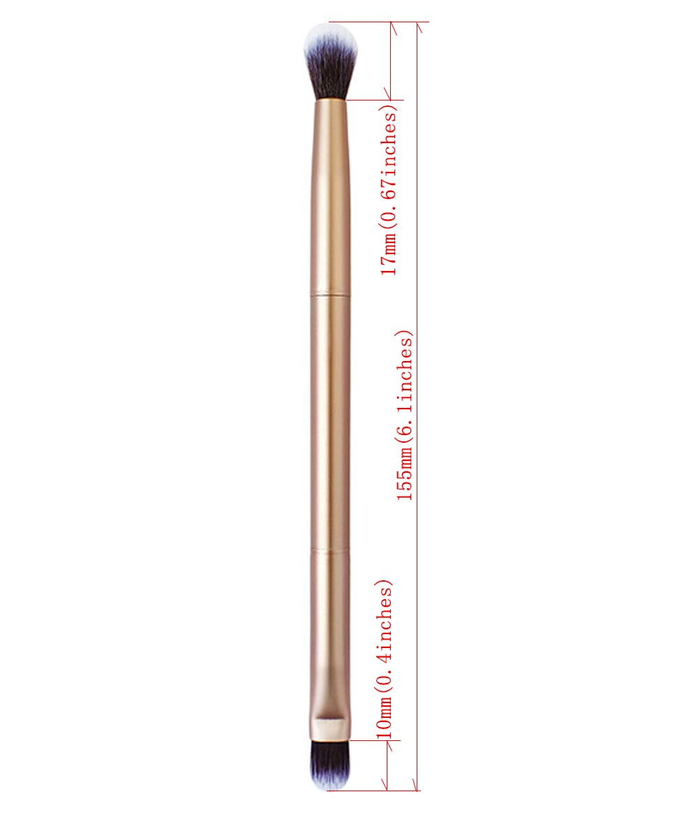 Vôsaidi Professional Shader Eyeshadow Brush Makeup Brush Dual Sides Eyeshadow Applicator Soft Makeup Eye Brushes for Eye shadow Eyeliner applicator Beauty & Personal Care Vôsaidi