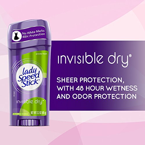 Lady Speed Stick Invisible Dry - Powder Fresh 1.4 Oz(Pack of 12) Beauty and Personal Care Lady Speed Stick