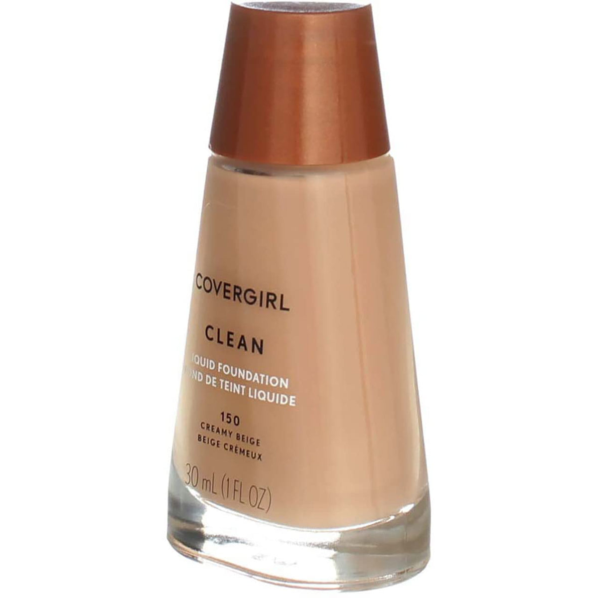 CoverGirl Clean Liquid Makeup, Creamy Beige [150], 1 oz (Pack of 4) Beauty & Personal Care COVERGIRL