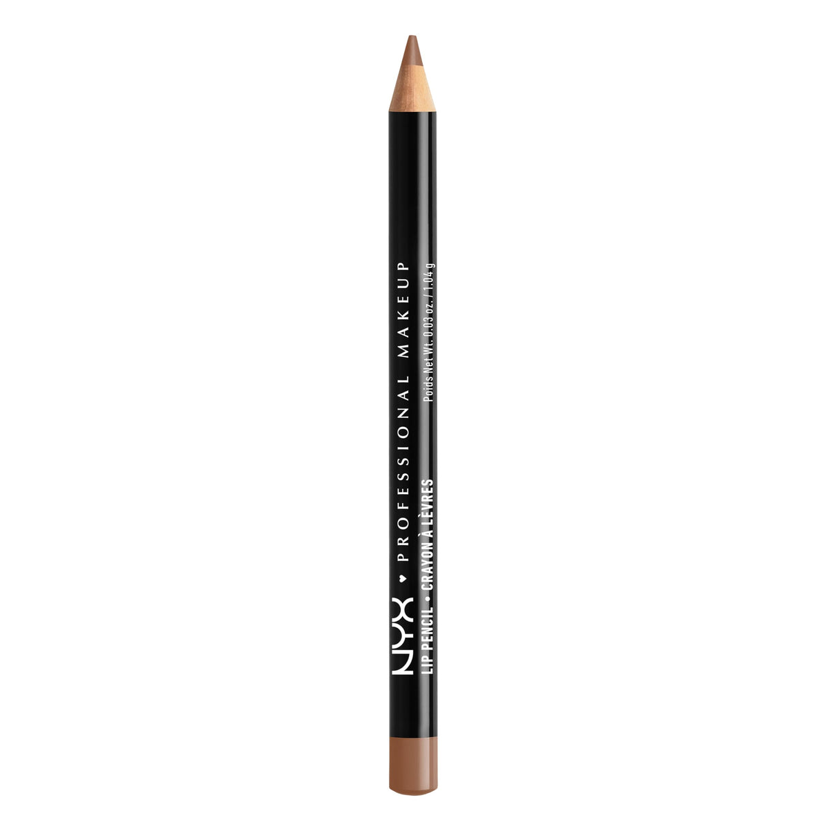 811 NUTMEG NYX SLIM LIPLINER PENCIL 0.04 oz 1G MADE IN FRANCE APPROXIMATELY 4 INCHS LONG OR 5 INCHES WITH CAP