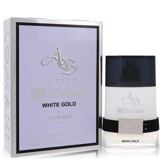 Lomani Spirit Millionaire White Gold Men EDP Spray 3.3 oz Beauty & Personal Care StarSun Depot
