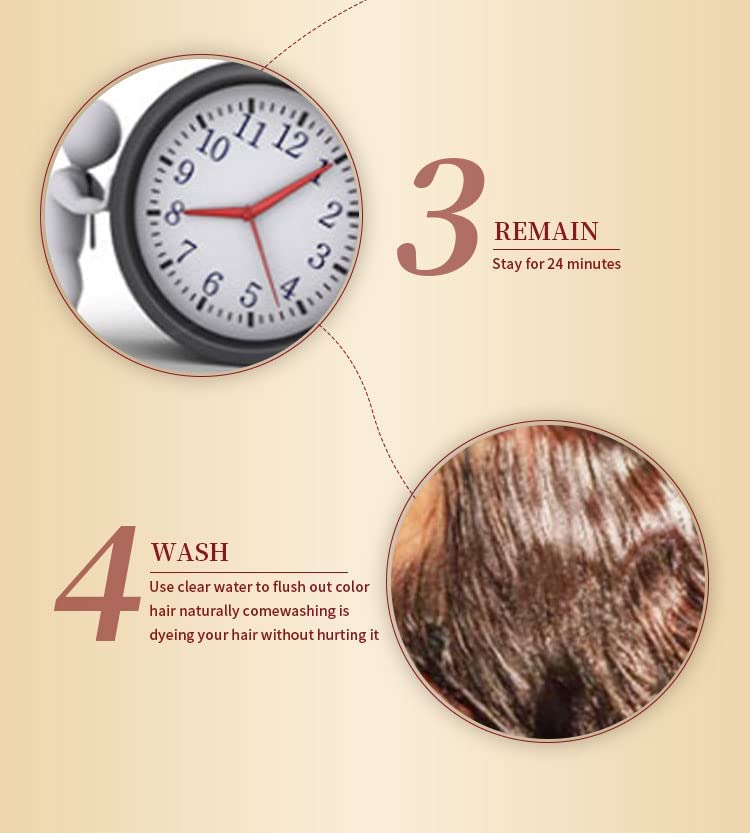 Maani MOKERU Professional Argan COCONUT Oil Hair Dye Color Shampoo 500 ML: Instant Fast Acting Long Lasting for Gray Magic Colors in Minutes-Long Beauty & Personal Care Maani