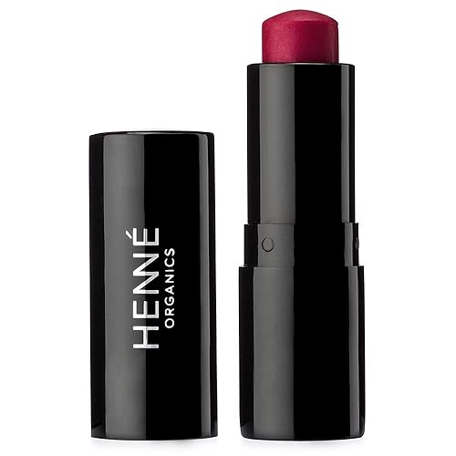 Henné Organics Luxury Lip Tint - Moisturizing, Sheer Natural Color - Blissful (Raspberry) Beauty & Personal Care Henné Organics