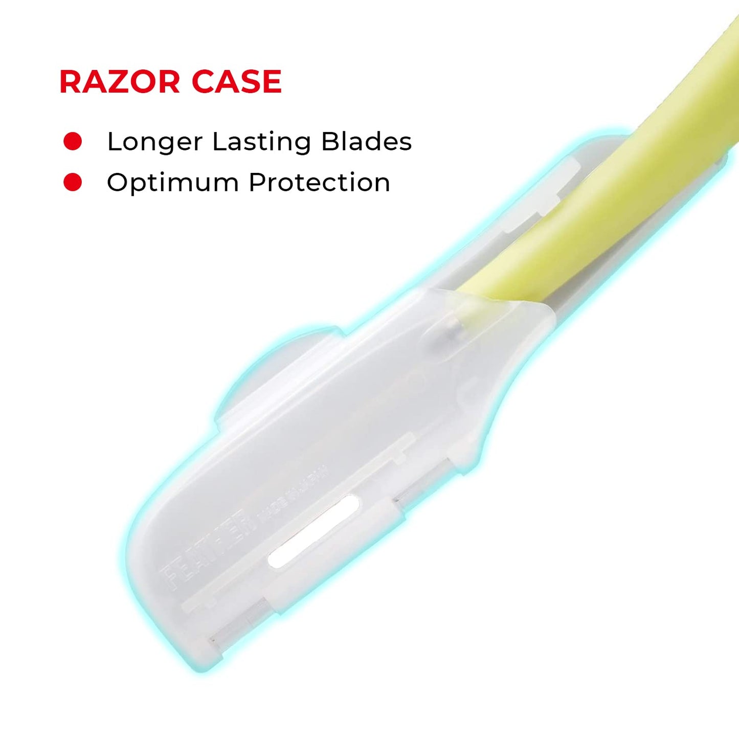 FEATHER Artist Club SS Straight Razor Safety Cover SNC-500 Beauty and Personal Care Feather