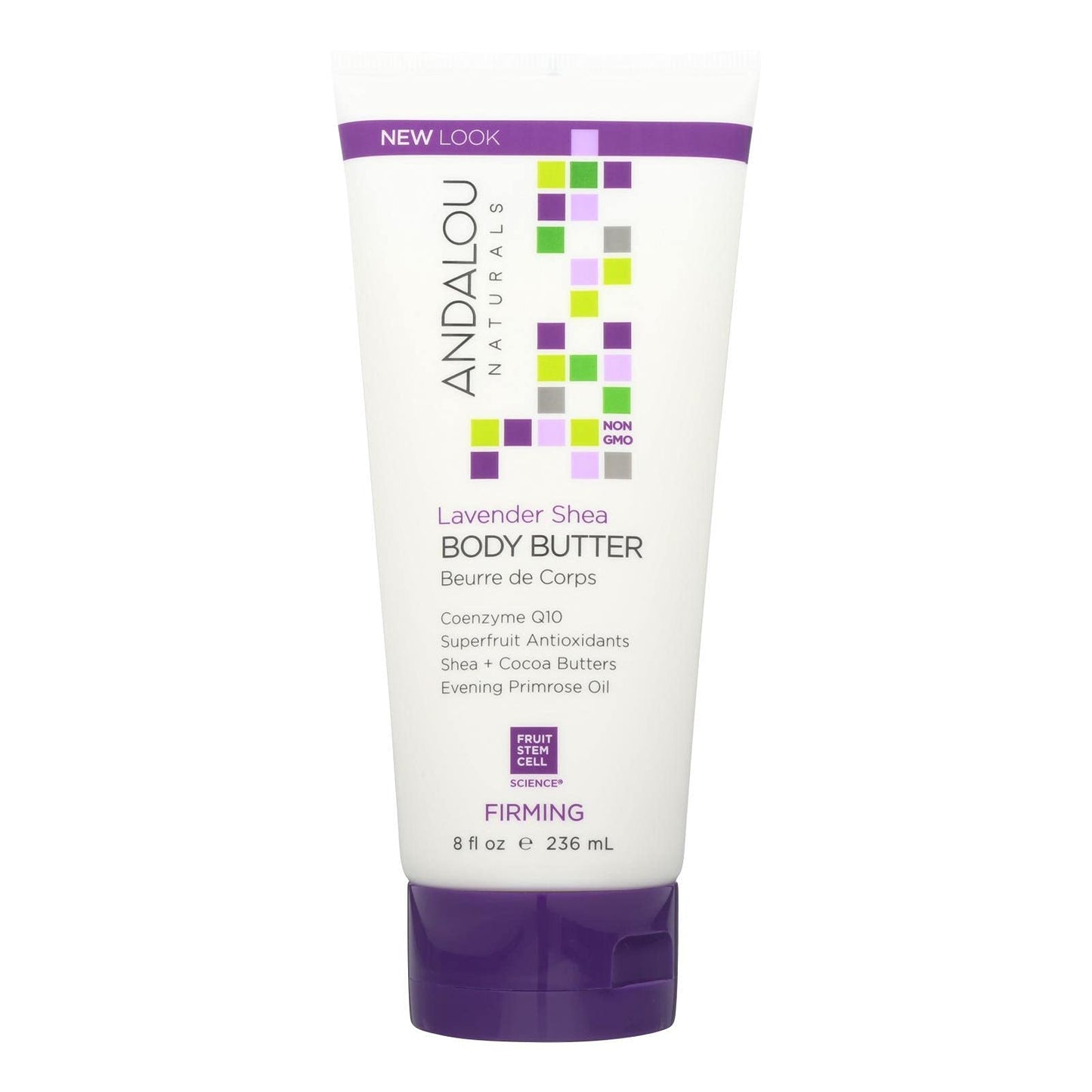 Lavender Shea Firming Body Butter 8 OZ Beauty & Personal Care Andalou Naturals