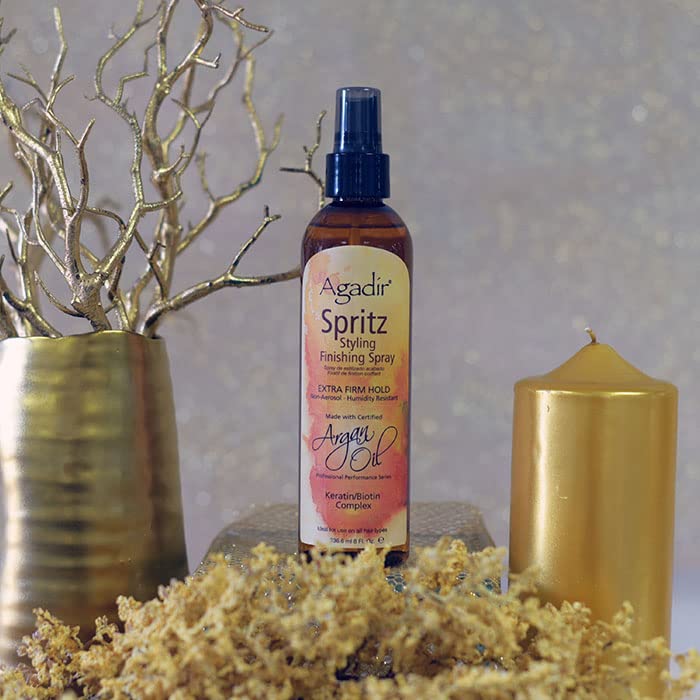 AGADIR Spritz Styling Finishing Spray, 8 Fl Oz Beauty & Personal Care Agadir