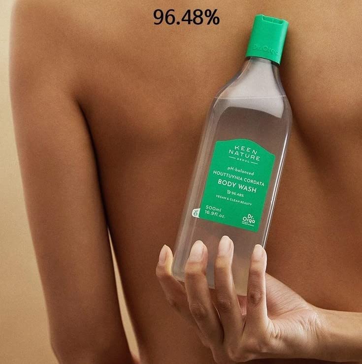 GOS Dr. Orga Ph Balanced Houttuynia Cordata body wash 500ml / 17 fl oz Beauty & Personal Care GOS