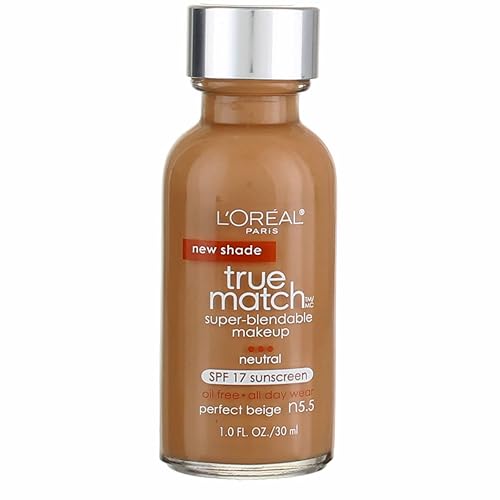 L'Oreal Paris True Match Super-Blendable Makeup, Neutral Perfect Beige [N5.5] 1 oz (Pack of 2) Beauty & Personal Care L'Oreal Paris