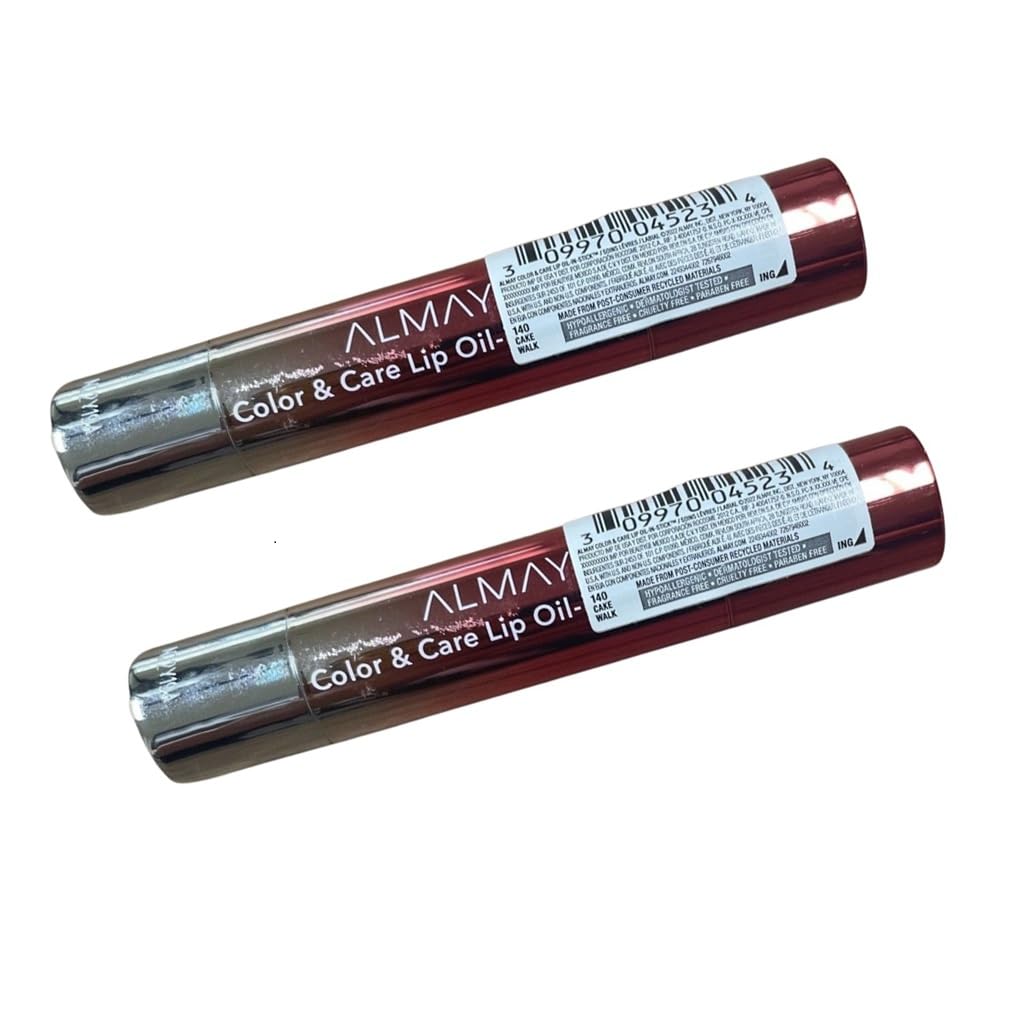 Almay Pack of 2 Color & Care Lip Oil-in-Stick, Cake Walk 140 Beauty & Personal Care Almay