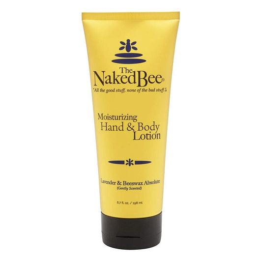 The Naked Bee Nourishing Body Lotion for All Skin Types (6.7 oz) Moisture Replenishing Lotion for Dry Skin with Lavender & Beeswax Beauty & Personal Care The Naked Bee