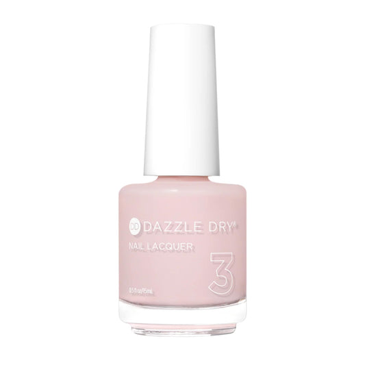 Dazzle Dry Nail Lacquer (Step 3) - Mind Your Mani - A pale, barely there nude with pink undertones. Sheer cream. (0.5 fl oz) Beauty & Personal Care Dazzle Dry