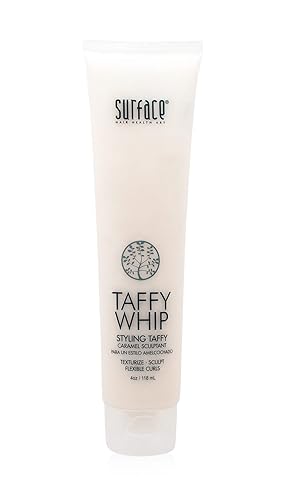 Surface Hair Taffy Whip, Styling Sculptant For Men And Women, With Natural Fibers for Structured Styling, 4 Oz. Beauty & Personal Care SURFACE