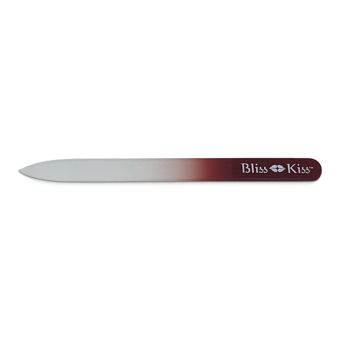 Bliss Kiss Simply Crystal Nail File - Large - Czech Glass - with case and Sleeve Beauty & Personal Care Bliss Kiss