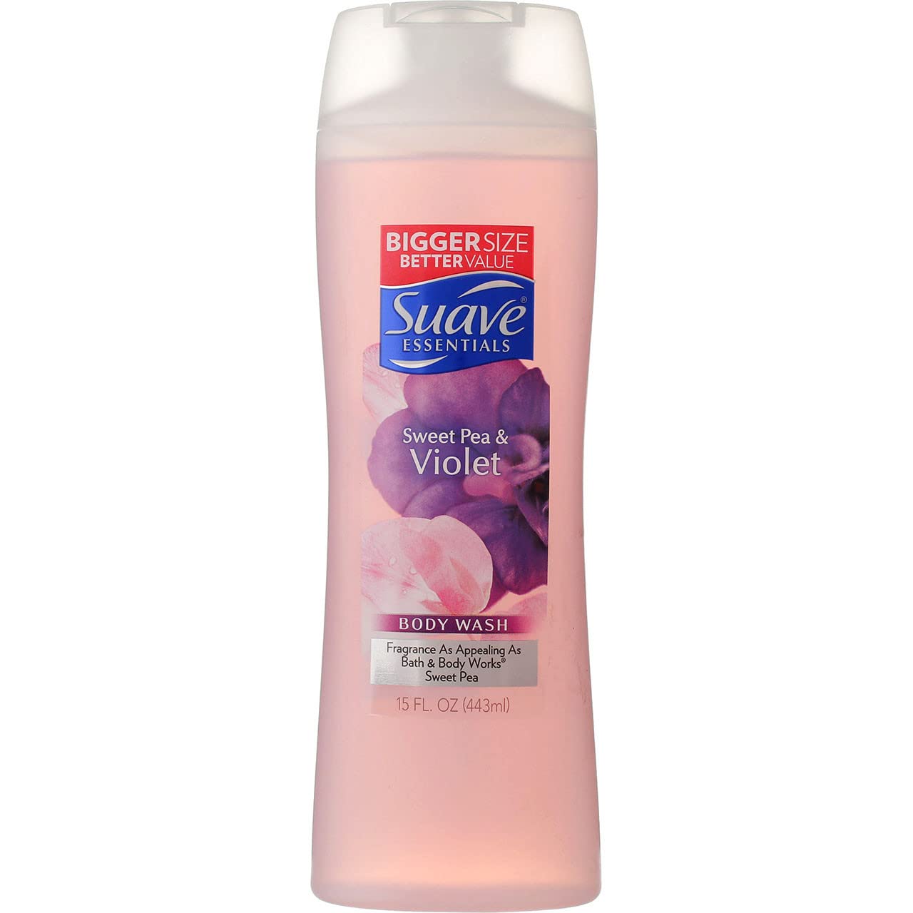 Suave Naturals Body Wash Sweet Pea and Violet 15 oz (Pack of 2) Beauty & Personal Care Suave
