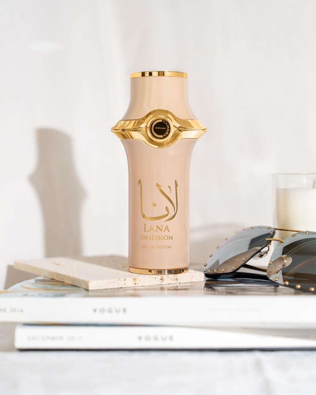 Camara Eau de Parfum for Women, 3.4 Fl Oz, Glass Bottle (Lana Obsession) Beauty & Personal Care Camara