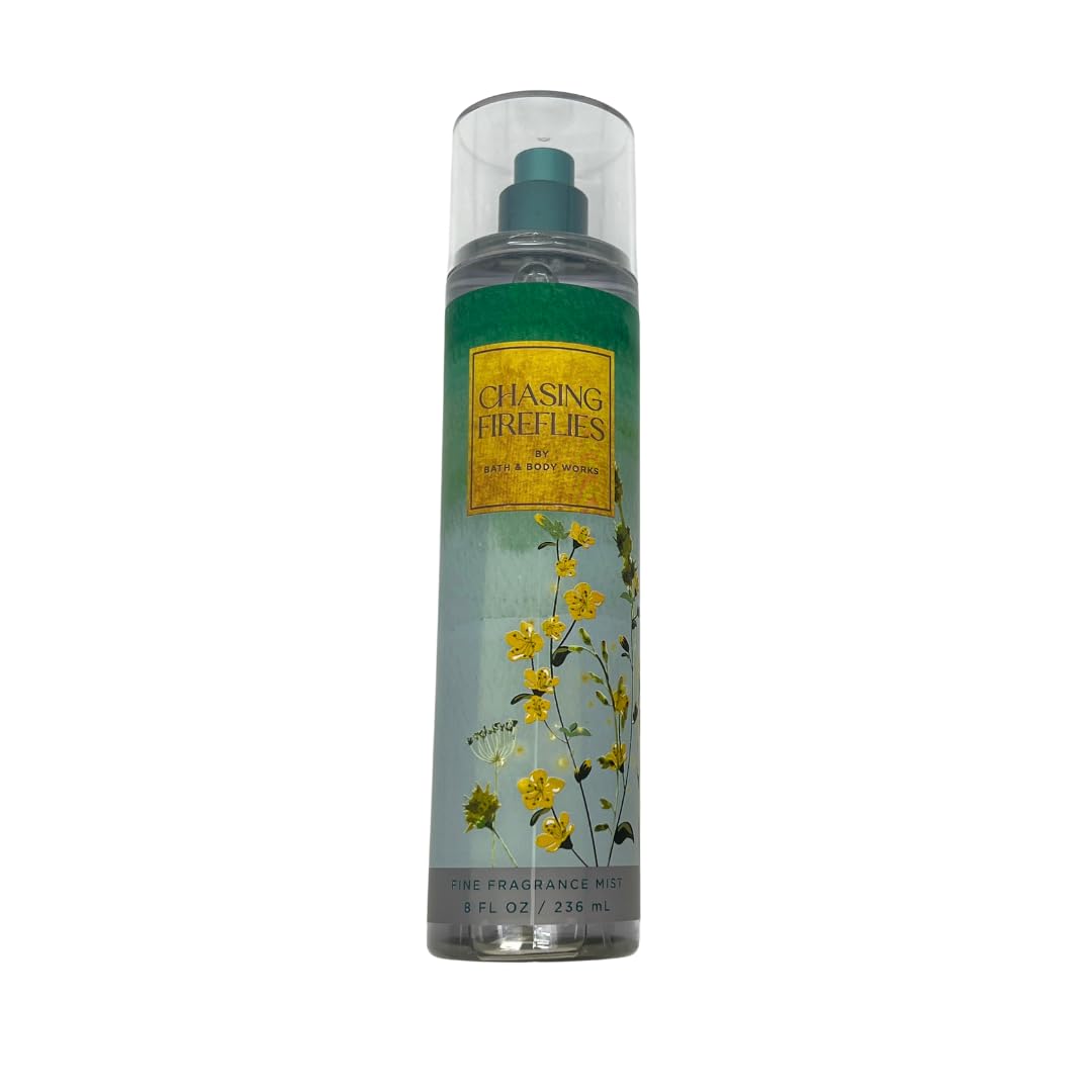 Bath & Body Works Chasing Fireflies Fine Fragrance Mist 8 fl oz - Pack of 2 Beauty & Personal Care Bath & Body Works