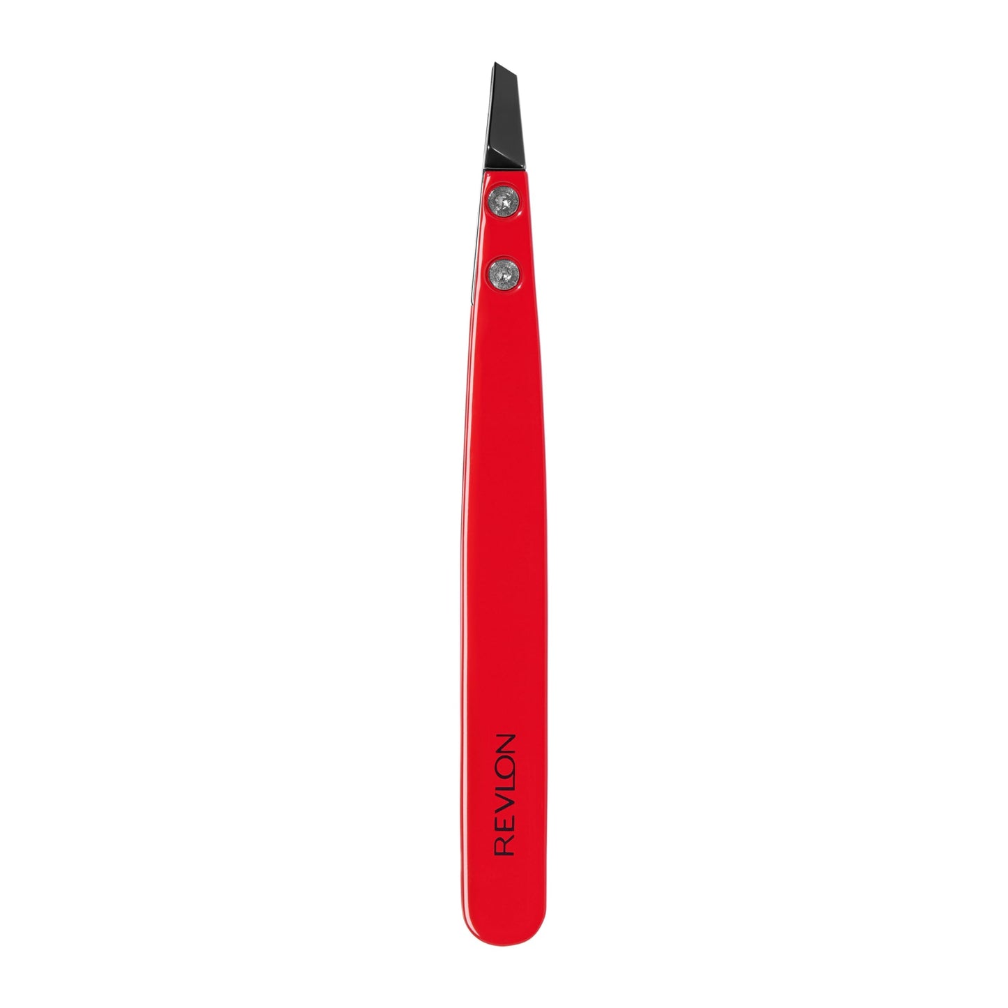 Revlon Ceramic Slanted Tip Tweezers, Precision For Eyebrow Shaping and Fine Hair Removal, Stocking Stuffer for Women & Men, Stainless Steel Body, 1 Beauty & Personal Care REVLON