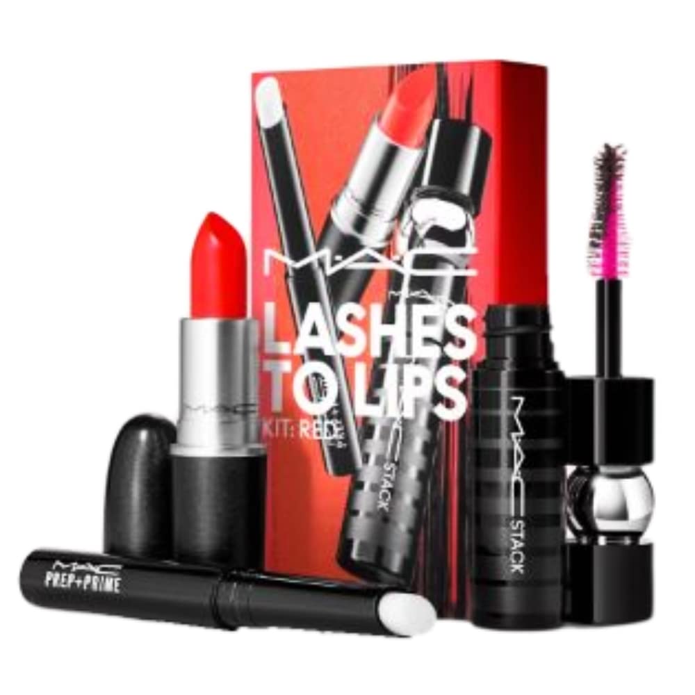 MAC Lashes to Lips Kit: Red Beauty & Personal Care MAC