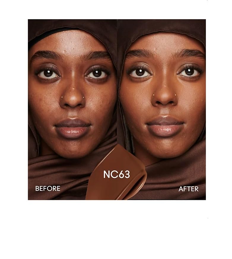 MAC Studio Fix Fluid Broad Spectrum SPF 15 24Hr Matte Foundation + Oil Control, NC63 1 oz Beauty & Personal Care MAC
