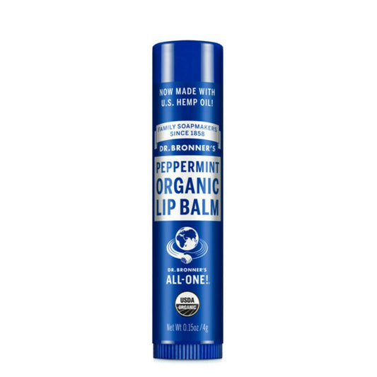 Dr. Bronner's Organic Lip Balm - Peppermint - 0.15 oz Beauty and Personal Care Dr. Bronner's