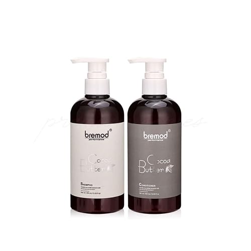 BREMOD Performance Cocoa Butter Shampoo and Conditioner, 400ml Each Beauty & Personal Care Bremod Performance